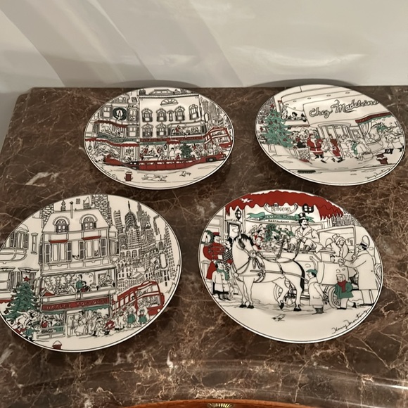 Epoch Collection by Noritake - 4 Salad Plates - Picture 2 of 8